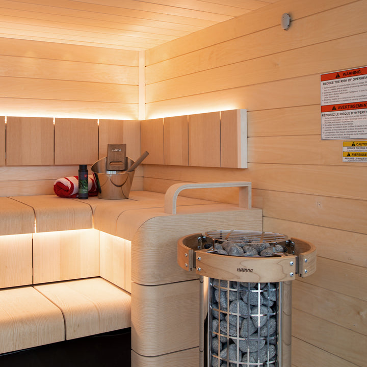 Harvia Cilindro sauna heater Safety Railing