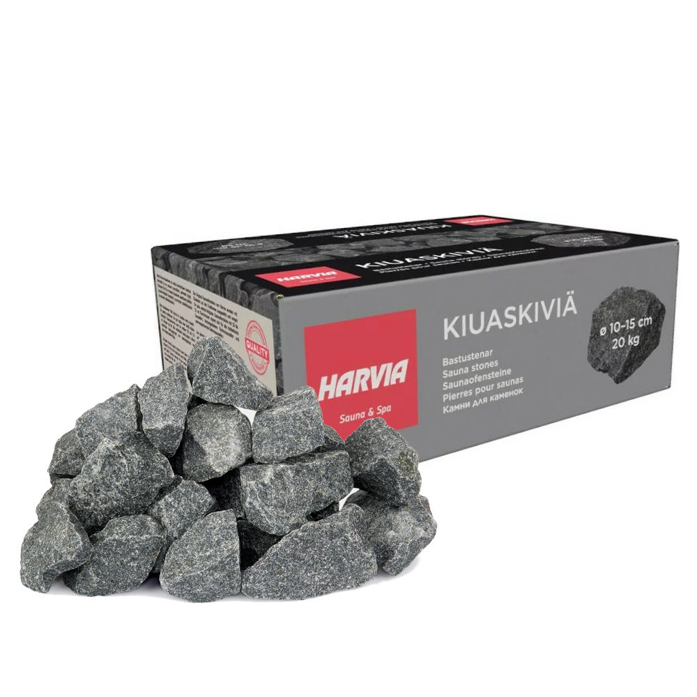 Harvia sauna heater stones edgy olivine diabase