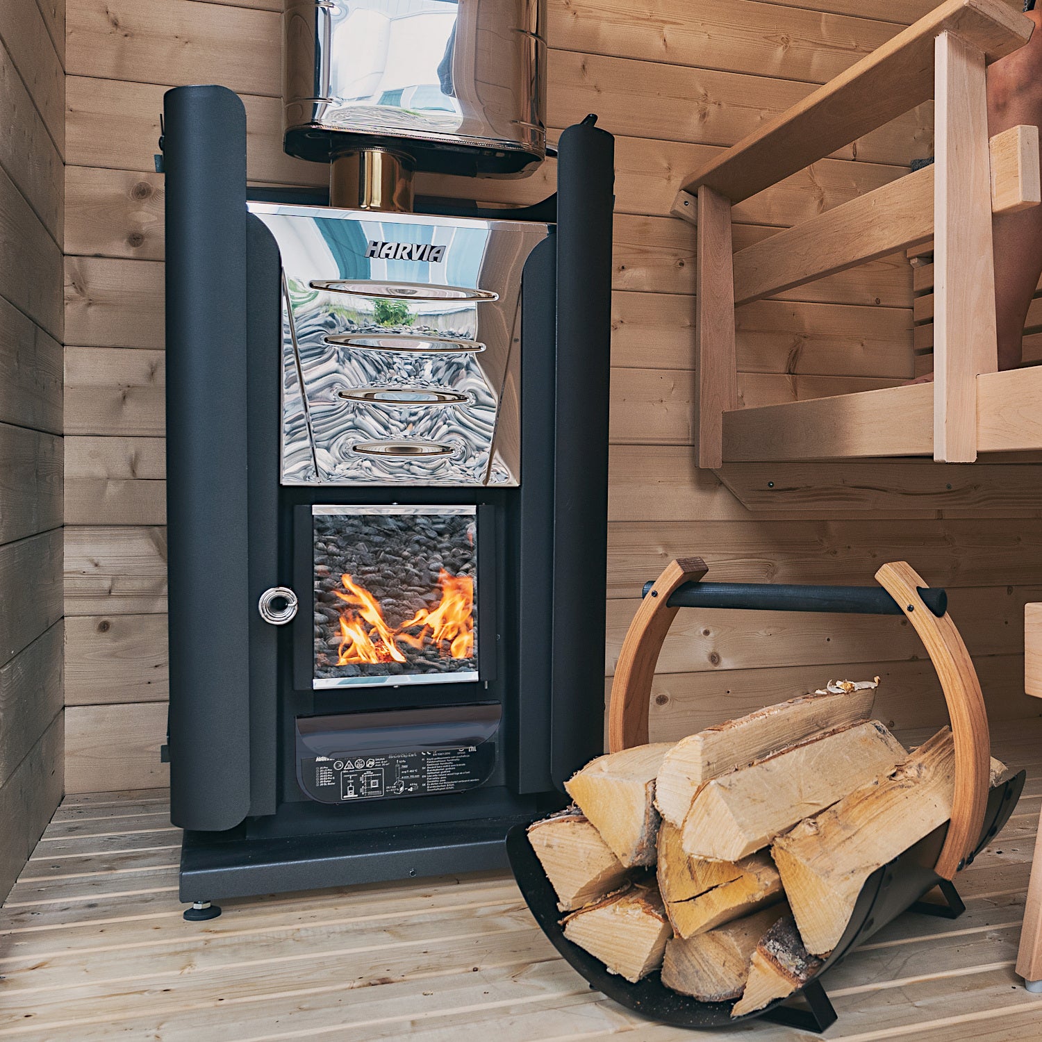 Harvia Pro 26 wood burning sauna heater – Saunastore.com