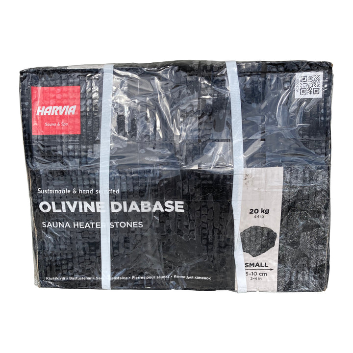 Harvia sauna heater stones edgy olivine diabase