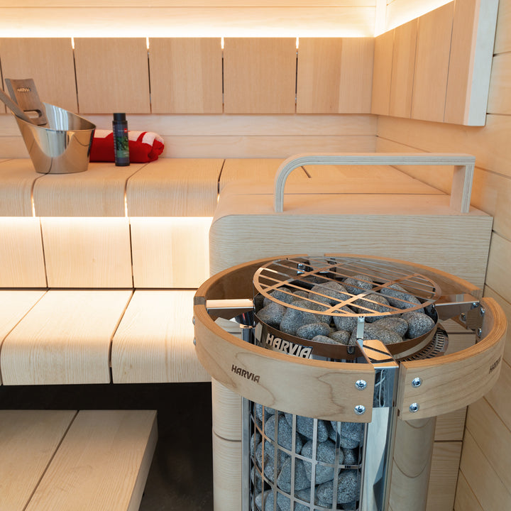 Harvia Cilindro floor standing sauna heater