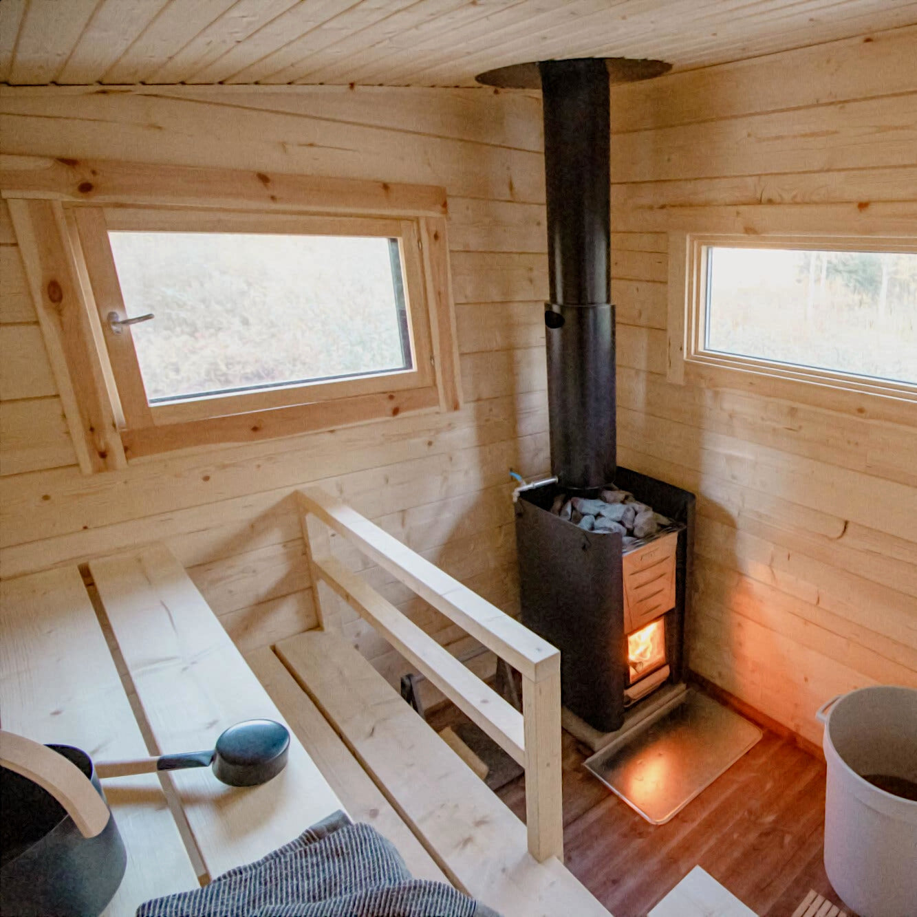 Harvia M3 wood burning sauna heater – Saunastore.com