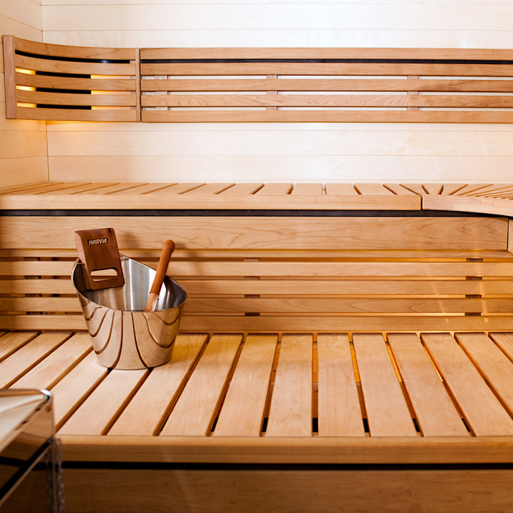 Harvia sauna accessory kit - Stainless Steel