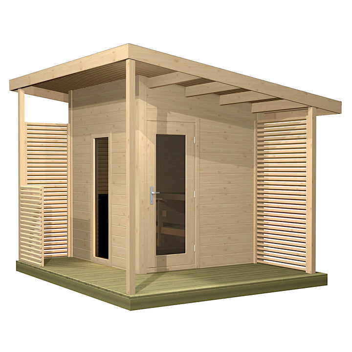 Harvia Solide Compact outdoor sauna