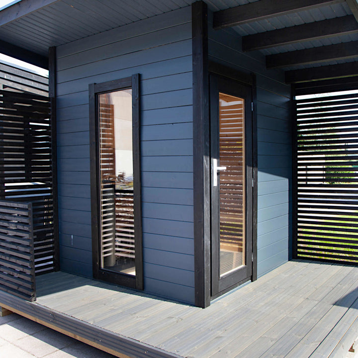 Harvia Solide Compact outdoor sauna