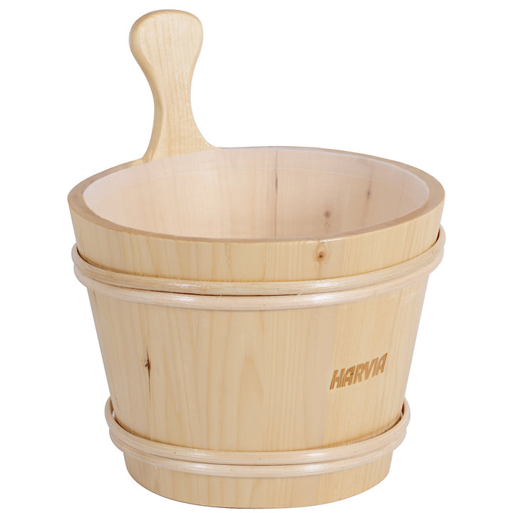 Harvia wooden bucket 7 liters