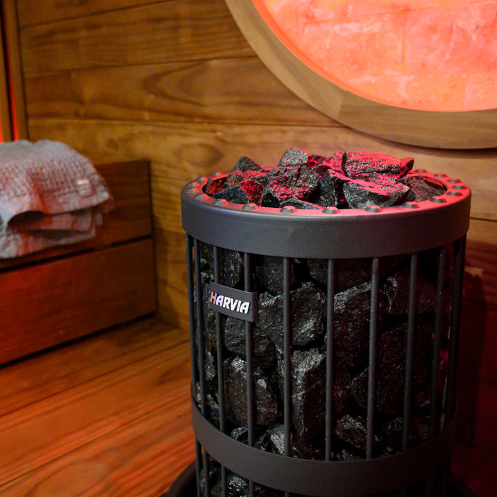 Harvia sauna heater stones vulcanite