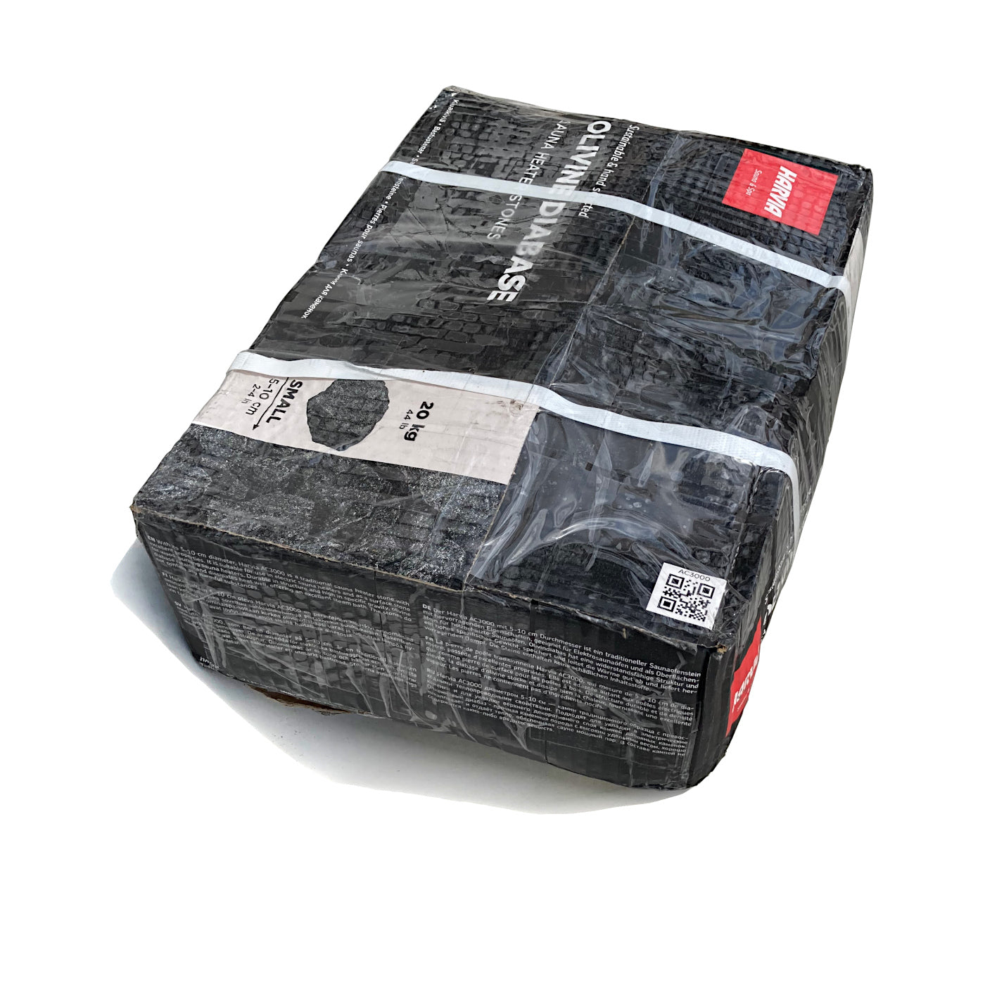 Harvia sauna heater stones edgy olivine diabase – Saunastore.com