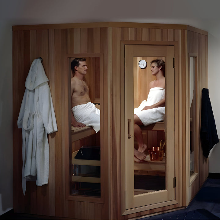 Polar sauna PB 6_5x6_5 Corner (78x78")